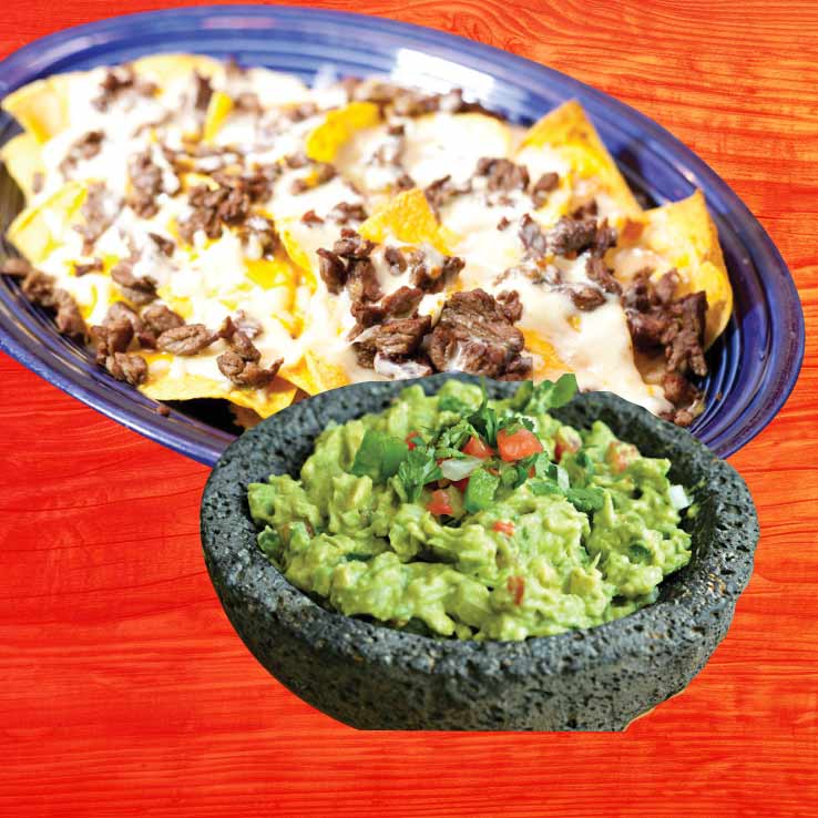 Menu page 1 - Appetizers,Salads,Nachos